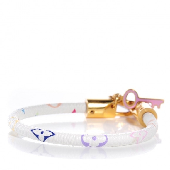 Monogram Multicolor Luck It Bracelet 17 White - Picture 2 of 3